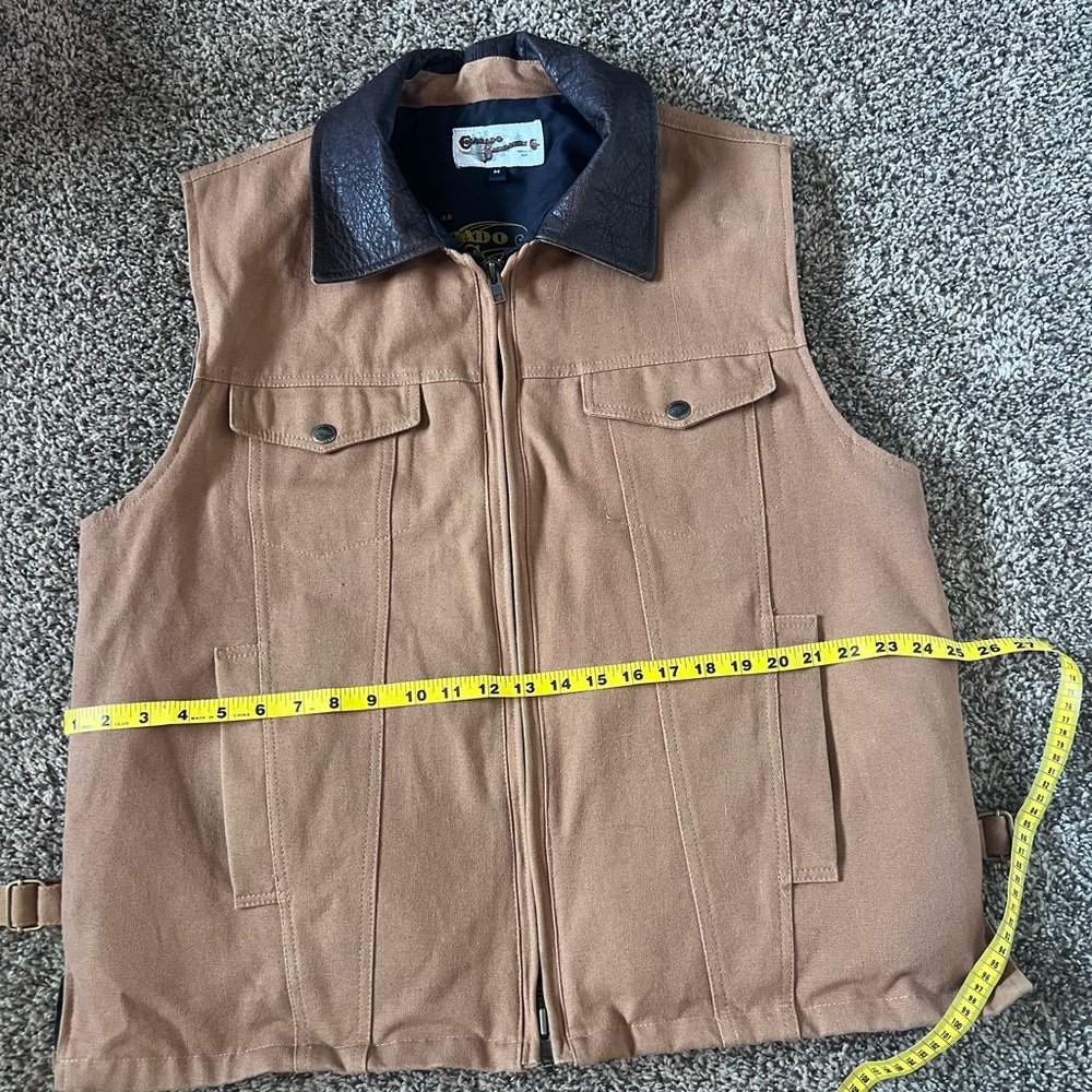 Colorado Saddlery Co Holster Conceal Carry Men's Vest - Picture 8 of 8